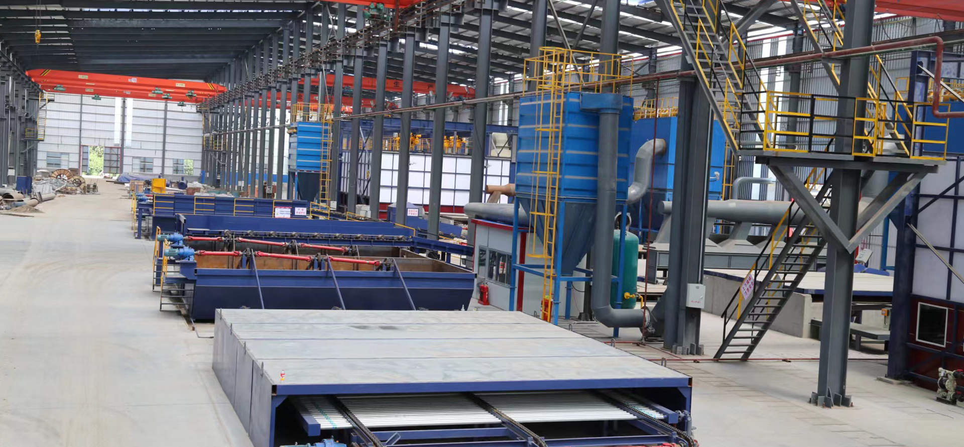 全封閉的預處理室，適用于酸洗，漂洗，助焊，酸霧收集和洗滌塔系統