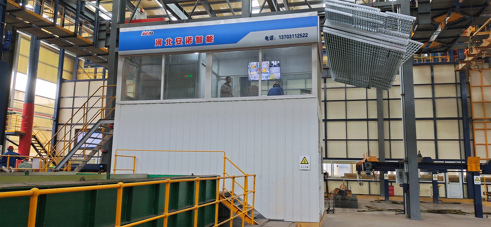 PLC程序控制系統，完成熱浸鍍鋅生產，自動控制和穩定運行